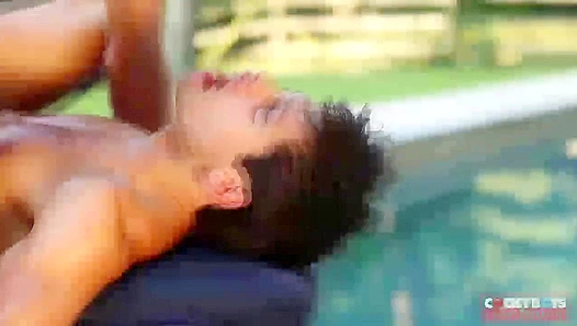 Cory Kane & TyMitchell - Poolside Anal Action - Cocky BoysFuckfest