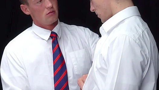 Missionary Boys Violently Spit-Roast Hottie Elder Nicola On Camera