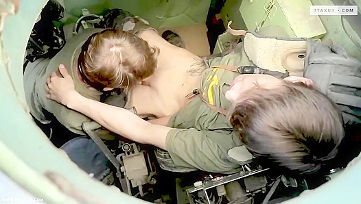 Horny Army Twinks Beno & Ron Outdoor Butt-Fuck Adventure