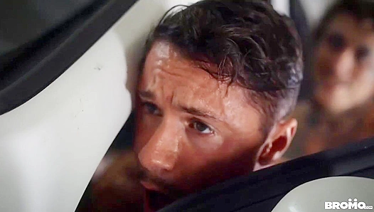 Mechanic Bo Sinn Barebacks Horny Skyy Knox - Hot Gay Action!