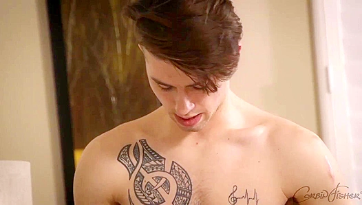 Two Dark-Haired Twinks Get Wild in Doggy Style Anal Bliss - CorbinFisher