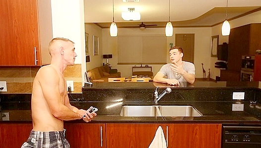 Brett Bradley & Trevor Spade - Hot Kitchen AssFuck - Reality Dudes