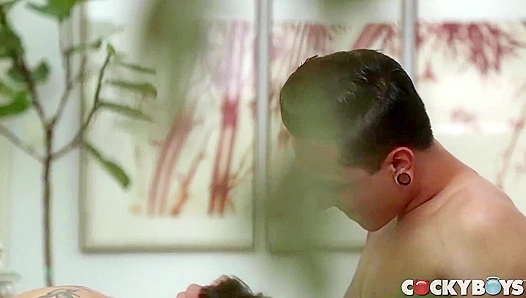 Cocky Boys - Energetic Levi Karter & Mateo Vice Take Turns