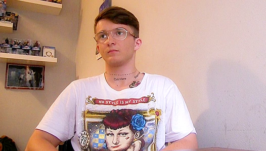 POV - Geeky Guy Gets Fucked by His Debt Dandy