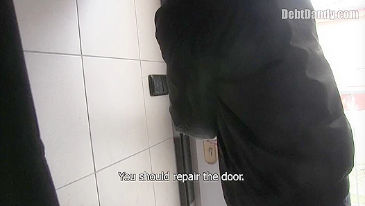 Slender Brunette Twink Gets Fucked Hard – Debt Dandy