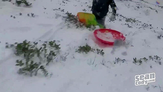 Hot Gay Hotties Fucking by the Fireplace - Sean Cody