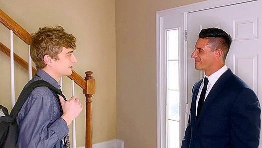 Twink Jason Abarth Gets Power-Fucked by Priest Jax Thirio - Missionary Boys