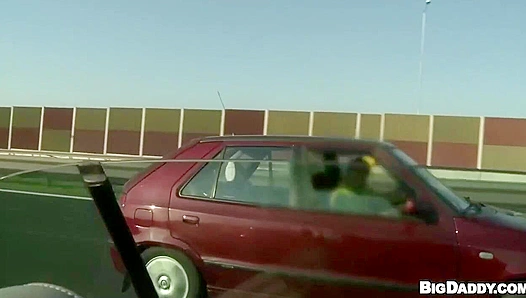 Alex and Paul Get Wild - Car Sex Adventure