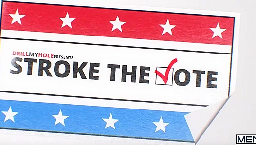 Election Night Anal with Gabriel Clark & Benjamin Blue - Drill My Hole