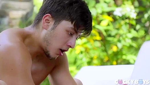 Angel Rivera & Leo Grand Fuck Hard Outside - Cocky Boys Wild Adventure