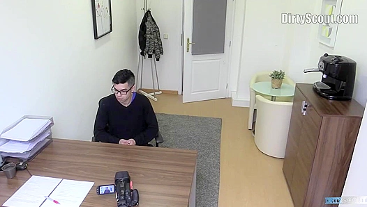 POV - Hairy Booty Nerd Gets Fucked From Behind -Dirty Scout