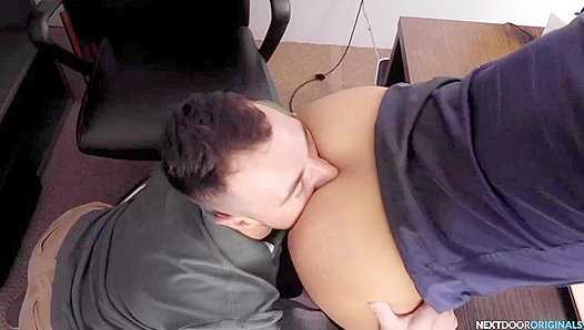 Michael Boston Devours Beaux Banks' Ass Before a Hard Fuck - Nextdoor Originals