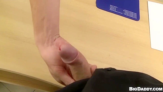 Bareback Audition with a Well-Endowed Euro Stud