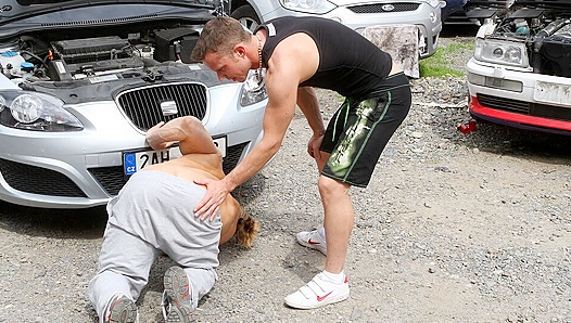 Johan Volny and Blazk Get Wild - Outdoor Anal Adventure