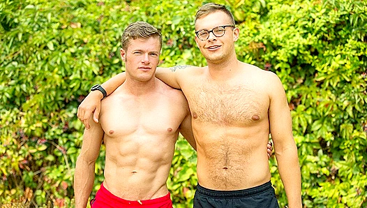 Hard Bareback Fun - Two Gay Dudes Go Wild - CorbinFisher