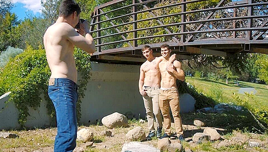 Raw Passion - Non-Pro Gay Studs Bareback with Corbin Fisher