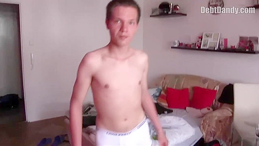 Debt Dandy's POV Blowjob Turns into Wild Amateur Anal