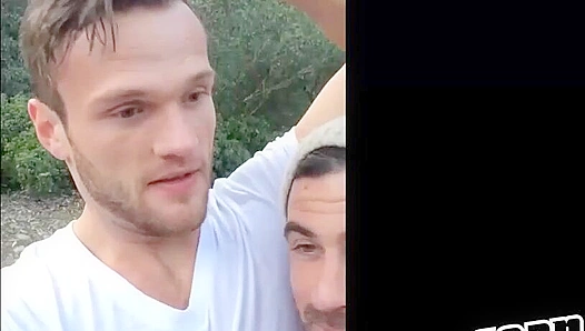 Daniel Takes Young Sean for a Wild Ride in Their Steamy Gay Sex Adventure