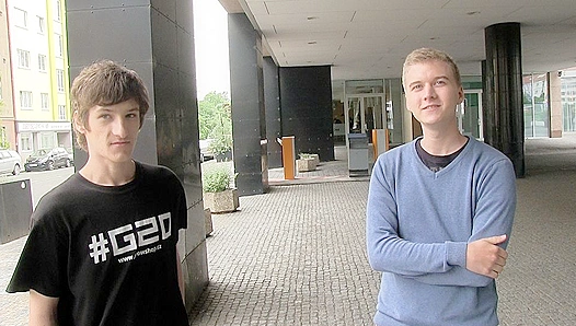 Two Twinks Team Up for a Wild Threesome with XXX Gay