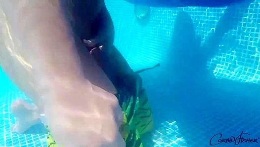 Tom and Josh Dive Deep - Underwater Cock Sucking & Poolside Fucking - CorbinFisher