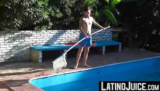 Inked Bisexual Gabo Swallows Big Cock for Cash in Latino Gay Sex Scene