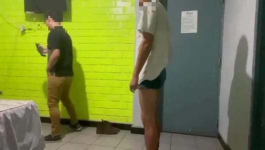 Mature Man Gets Help From Cute Room Service Guy In SexyGay Roleplay Encounter