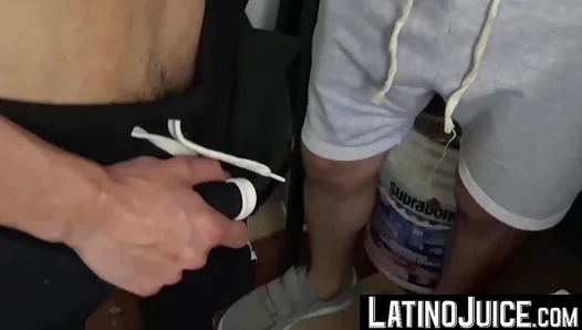 Angel Gets Ravaged Against the Wall By Latino Stud With Big Cock