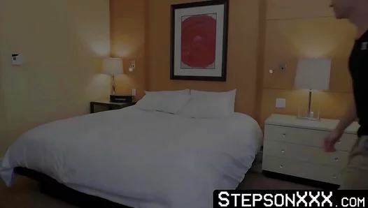 Jax Thirio Distracts StepSon With Intense Blowjob & Handjob Session