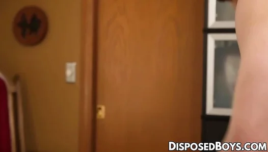 Dale Savage Roughly Fingers and Pounds Submissive Marcus Ryan's Muscular Ass