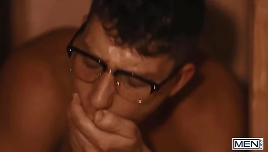 Paul Canon Discovers Glory Hole Adventure with Pierce Paris at Art Exhibit