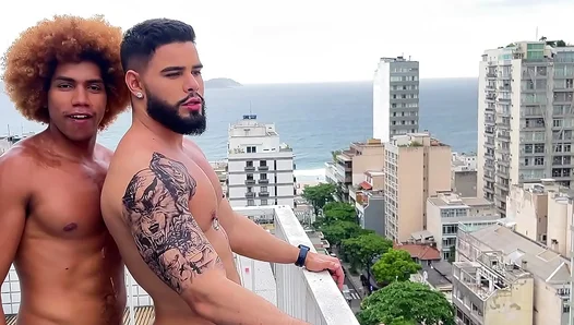 Ramon and Rico Marlon Fuck Passionately in a Bold Outdoor Gay Sex Scene