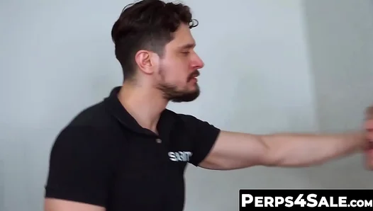 Hunk Officer Papi Marcos Disciplines Cute Ander WolfStepSon With Hard Ass Poundinge