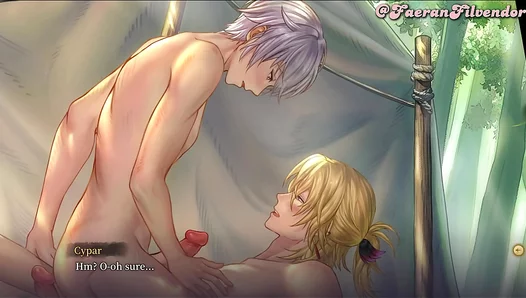Sunlit Paladin Cypar Relieves PoiStepSon in Noctilucent Gay FemBoy 18+ Animation