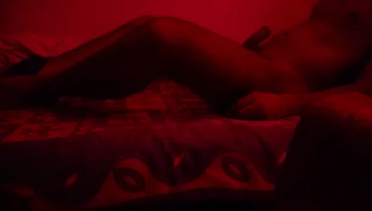 Captures Handsome Indian Hunk Masturbating Solo