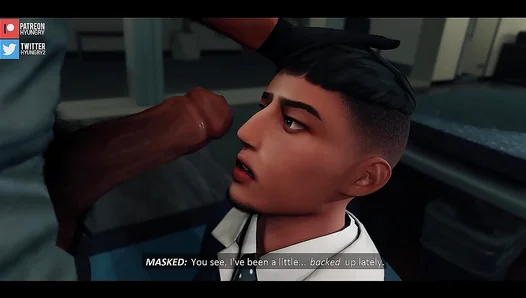 Intruder Takes Control With Double Penetration Creampie