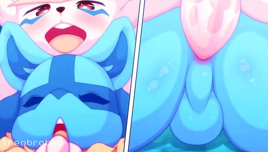 Lucario Takes Cinderace for a Furry Gay Anal Adventure – Theobrobine