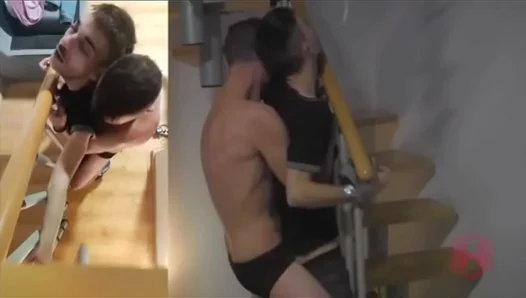 Married Man Enjoying Secret Gay Fun While Wife Showers