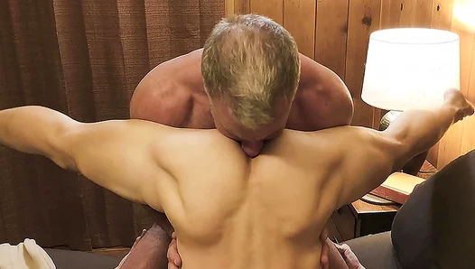 Stepfather Makes His StepSon Cum Everywhere In Raw Family Taboo Scene