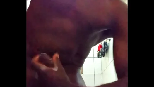 Excited by My Stretched Cock, I Masturbate Outdoors with Abundant Sperm Release