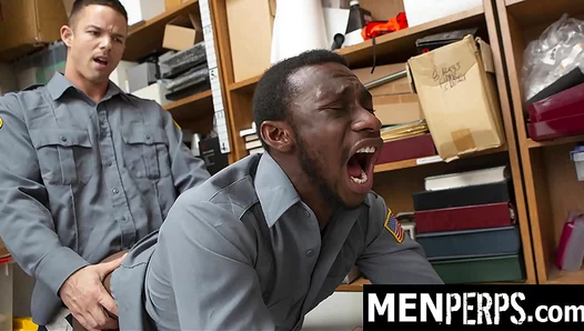 Mall Guard Dishes Out Harsh Punishment to Seductive Shoplifting Twink 18+