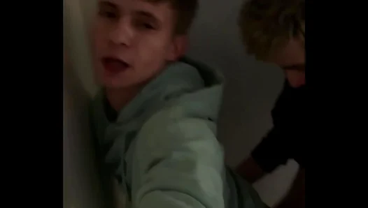 Guy Gets Fucked Hard On The Stairs In Intense BDSM Anal Session