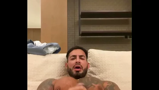 VIKTOR ROM’s Muscular Latino Body Gets Rude With Big Cock Worship –