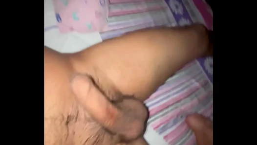 Gay Amateur Masturbates Hand Job To Orgasm In Solo Dick Play Session