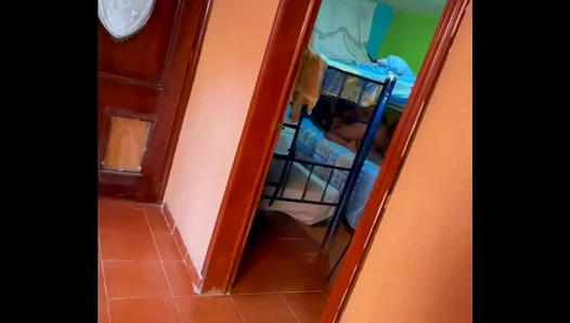 Catching Boyfriend 18+ Enjoying Anal Solo Fun With Sex Machine At Home