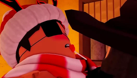 Two Boys 18+ Engage in Hot Gay Sex Animation on Roblox Bed