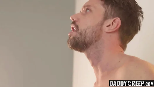 StepSon Seduced by Dad’s Big Cock in Raw Kitchen Bang –Blowjob, Doggystyle, Bareback
