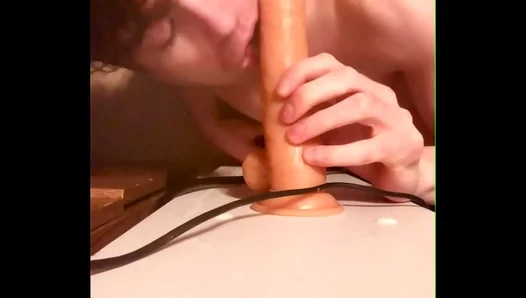 Niko Springs Enjoying His Cock–Loving Solo Session With a Giant Dildo