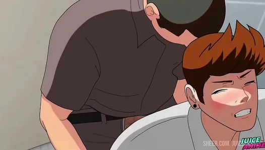 Kaue and Hunter's Passionate Anime Adventure Begins – Yaoi Hentai Episode 1