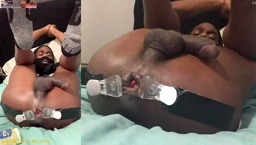 DJ ButtPussy Explains His Journey as an Anal Whore with Black Skinny Amateur Action