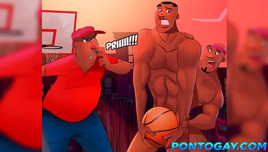 Locker Room Orgy: Basketball Stars Get Wild After Training Session